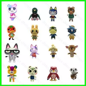 PS1 [Sẵn sàng] Trò chơi Nintendo Animal Crossing Perighery Rover Đồ chơi búp bê sang trọng Tom Nook Celeste Bob Đồ chơi nhồi bông SP1