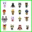 PS1 [Sẵn sàng] Trò chơi Nintendo Animal Crossing Perighery Rover Đồ chơi búp bê sang trọng Tom Nook Celeste Bob Đồ chơi nhồi bông SP1