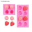{BUDDI} Khuôn bánh Mousse tráng miệng dâu tây trái cây Trang trí bánh silicon Khuôn nướng bánh có thể tái sử dụng Dụng cụ nhà bếp {buddingenergy}