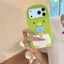 Hình vật góc dễ thương Vịt xanh iphone17 Apple 16 Thích hợp cho vỏ điện thoại 14 / 15pro max 13