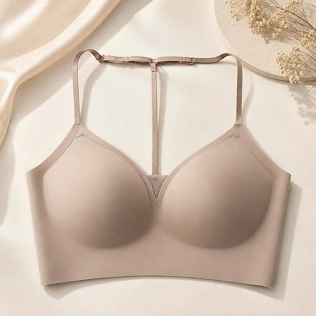 G&K - Áo Ngực Su Đúc Không Gọng Lưng Chữ T Nâng Đỡ Tự Nhiên - Luna Seamless Bra