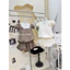 ĐẦM BI CỔ VUÔNG TAY PHỒNG THUN EO FORM BÍ BYJOLIE_LM