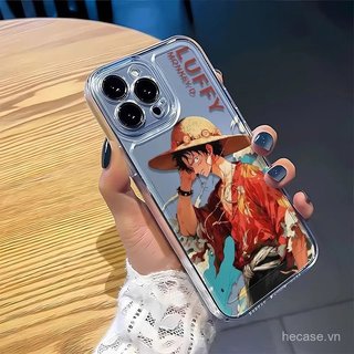 Ốp Điện Thoại Phong Cách Mới Mũ Rơm Phiêu Lưu Vua Anime Silicone Thích Hợp Cho iPhone 16promax 16 15 14 pro max 14plus xr xs 13 12 11 promax 17promax 15pro Vỏ Bảo Vệ Chống Sốc