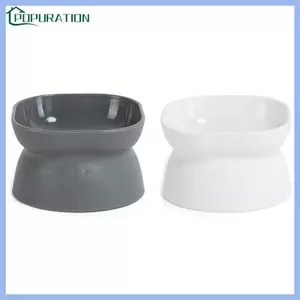 Bát mèo POP có chân đế nâng lên 10° Bát thú cưng nghiêng Bộ đồ không căng thẳng dành cho việc nhỏ