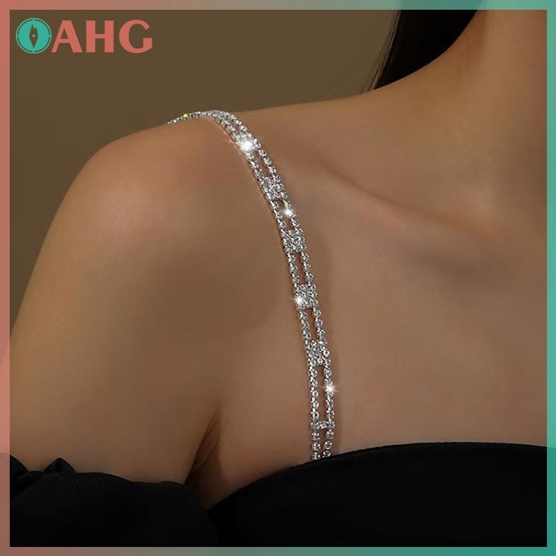 Dây áo ngực pha lê với kim loại chống trơn trượt, thoáng mát và gợi cảm - BSS