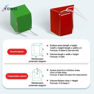 YOWEI Dành Cho Dạy Tập Bề Mặt Khu Vực Soạn Thảo Trẻ Em Từ 5-12 Gia Đình Hình Học Sách Kéo Dây 3D Hình Học Sách VN