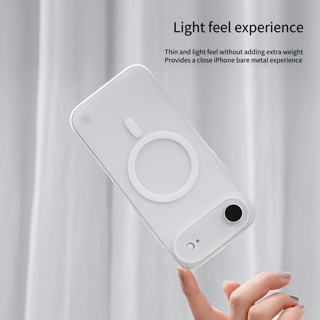 Switcheasy iPhone 17Pro Ốp điện thoại từ tính 17 Air Ultra-Thin 0.35M Frosted 17 pro max Trong suốt Cảm giác khỏa thân trọn gói