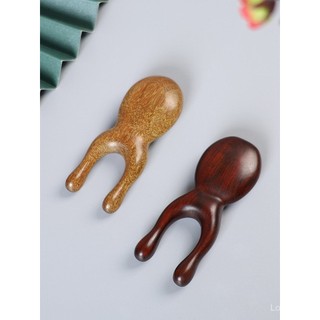 Gỗ Đàn Hương Ếch Massage Mũi Lớn Cầu Massage Đầu Mắt Kinh Tuyến Lược Mũi Trầy Xước Châm Cứu Bảo Vệ Mặt Pro