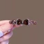 MAUROPOLI Retro Nhấp Nháy Kim Cương Hoa Ánh Sáng Sang Trọng Opal Nổ Thiết Kế Niche Cảm Giác Tính Khí Tất Cả Trận Đấu Phụ Kiện Tóc