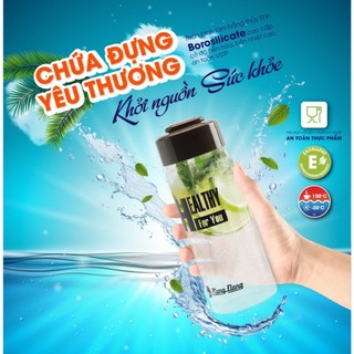 Bình đựng nước thủy tinh Rạng Đông RD-045G2  – Thiết kế tinh tế, Thông Minh, an toàn cho sức khỏe