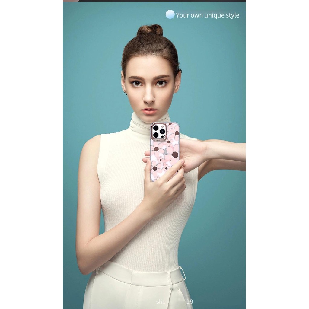 Ốp điện thoại Mikalen / Mikalen iPhone 17Pro Hoa mạ điện từ tính 16 Pro max Bao gồm tất cả chống sốc 15PM 14 Vỏ bảo vệ