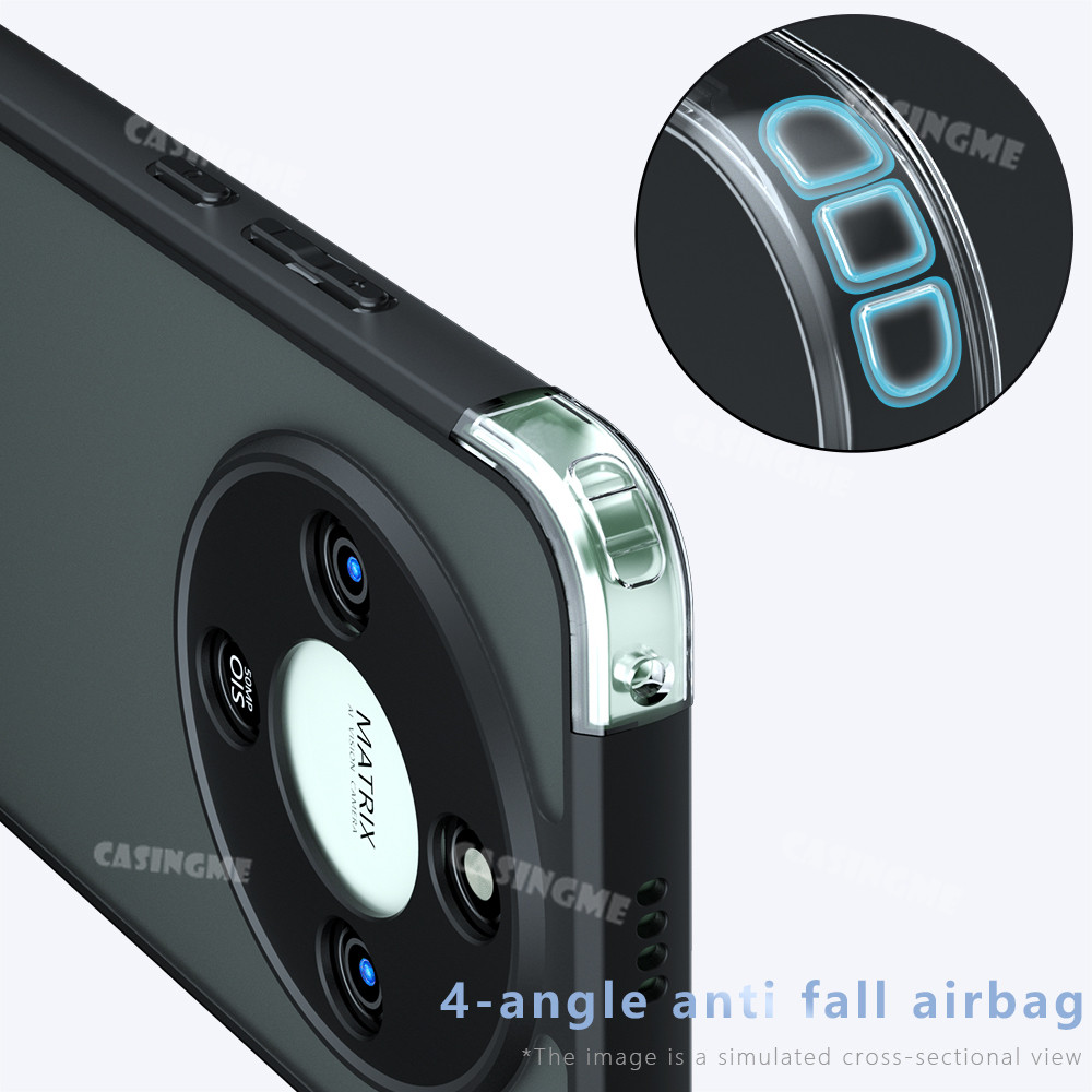 Honor X9d 5G 2025 Vỏ Trong Suốt Mờ Cho Honor X9d X9 X 9d HonorX9d X9c X 9 d X9d Smart 4G 5G 2025 Acrylic Bảo Vệ Toàn Diện Ốp Lưng Chống Sốc Ốp lưng Siêu Mỏng