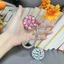 Có Thể Gập Lại Móc Ví Nữ Túi Treo Bàn Bộ Sưu Tập Móc Bướm Hoa Đẹp