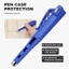 Bút chì đánh dấu lỗ sâu GETVOW, Bút chì chế biến gỗ đầu dài 54mm 2,8mm, đa chức năng có nắp bút Đánh dấu lỗ sâu Bút chì khai thác xây dựng chế biến gỗ