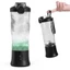 Máy ép trái cây USB di động DONOVANQQ, Máy ép trái cây có thể sạc lại dung tích 600ml, Máy trộn trái cây Kích thước nhỏ USB có thể sạc lại Máy làm sinh tố nước trái cây tươi Sử dụng du lịch
