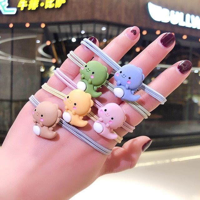 DÂY CỘT TÓC KHỦNG LONG PHONG CÁCH HÀN QUỐC SIÊU DỄ THƯƠNG (3 sợi)