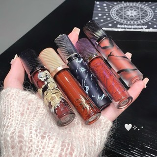 Cloud Nizhiwang Lip Glaze Set Hộp Mềm Mờ Matte Son Môi Hộp Quà Tặng Môi Trang Điểm Môi Bùn Quà Tặng Cho Bé Gái