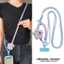 Phụ kiện điện thoại di động Dopamine Cotton Dây buộc điện thoại di động Thân dài có thể quay lại Dây đeo điều chỉnh đa chức năng Camera ngoài trời Dây chuyền chống thất lạc phổ biến cho điện thoại di động