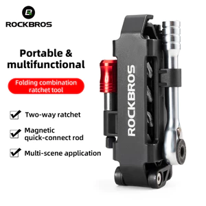 ROCKBROS Xe Đạp Ratchet Bộ Cờ Lê Lục Giác Bộ Dụng Cụ Ratchet Dụng Cụ Dụng Cụ Sửa Chữa Di Động