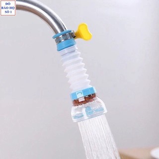 {2 CÁI} Vòi lọc nước rửa bát tăng áp xoay 360 có thể kéo dài chống bắn nước