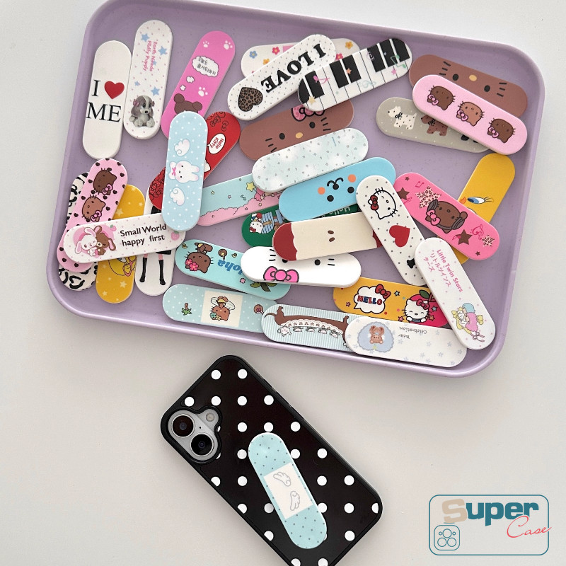 Hoạt Hình Ngọt Ngào Thời Trang Dễ Thương Hello Kitty Snoopy Puppy Mèo Chim Cánh Cụt Hoa Trái Tim Tình Yêu Chấm Bi Sọc Dây Trái Cây Hỗ Trợ Giá Đỡ