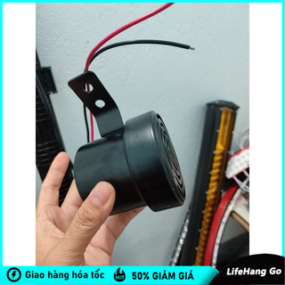 Còi cảnh báo tiếng chó sủa đa năng, điện áp rộng DC12V-80V! Lắp đặt dễ, âm thanh chân thực.