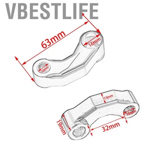 VBESTLIFE KIMISS Gương Xe Máy Extenders Phía Sau Bộ Mở Rộng Hợp Kim Nhôm Adapter Để Gắn Khẩu Độ Xe Máy