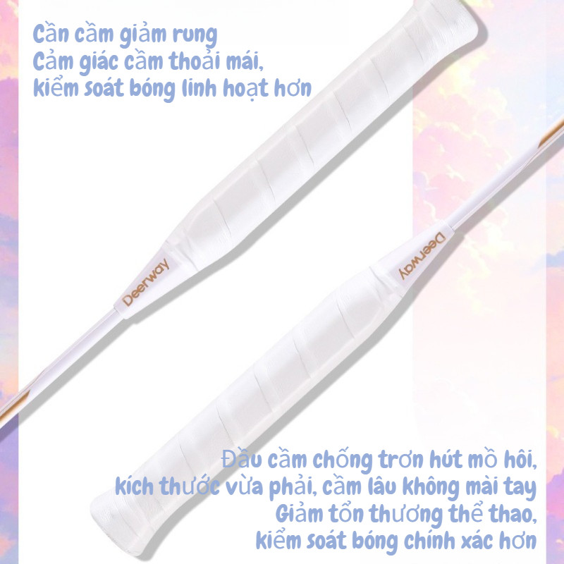 Vợt cầu lông chất lượng cao, khung hợp kim, siêu nhẹ bền đẹp, thiết kế đẹp - Tặng bóng + bao vợt
