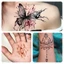 BORAGETE Henna Paste Cone, Kem xăm Henna dễ sử dụng màu nâu đen, Kem Henna Bán vĩnh viễn Kem Henna Màu nâu tạm thời Henna Tattoo