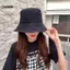 KUZHEN Nồi Mũ Denim Mũ Nữ Ngư Dân Mũ Chống Nắng Che Mặt Đa Năng HOT