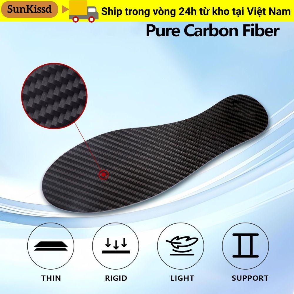 SUNKISSD 1 Cặp Đế Bằng Sợi Carbon, Tấm Cứng Nối Dài Morton Tấm Chân Đế Đế Giày, Chất Liệu Sợi Carbon Cao Cấp Hỗ Trợ Lắp Miếng Lót Giày Thể Thao Siêu Mỏng Thể Thao