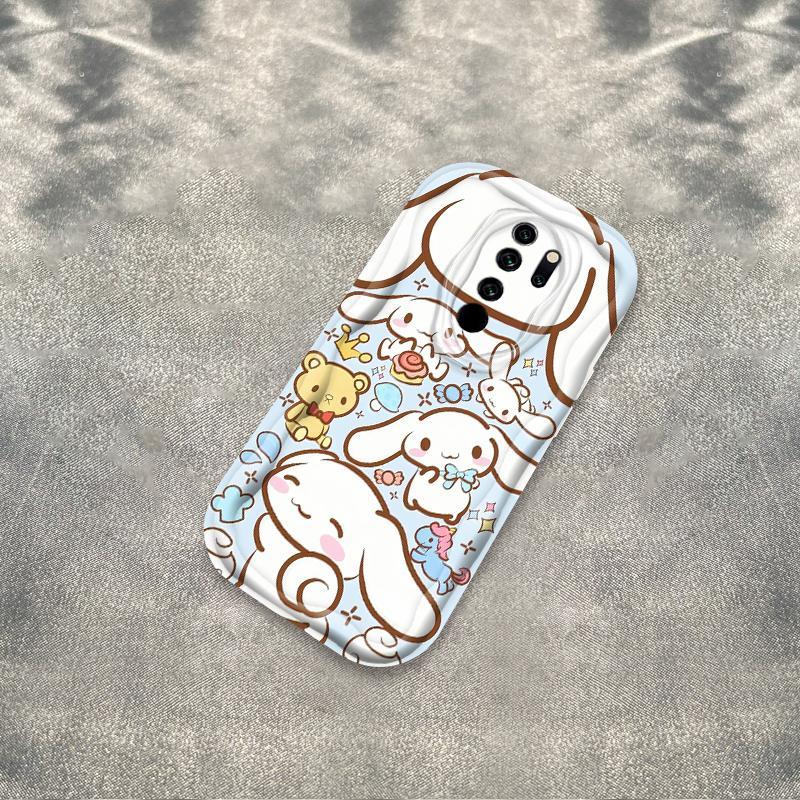 Vỏ Silicon Hoạt Hình Cho Redmi 9 Note 8 Pro POCO M2 3D Art Vỏ Điện Thoại Mềm TPU Cinnamoroll Sanrio Ốp Lưng Chống Sốc