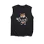 Thể thao Độc đáo Áo Vest Line Rời Trắng Thiết kế Mùa hè Vui vẻ Phong cách mới In Áo ghi lê mỏng không tay