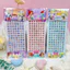 Trẻ Em Dán Kim Cương Pha Lê 3D Handmade DIY Đồ Chơi Trang Trí Sanrio Kuromi Hình Trái Tim Tròn