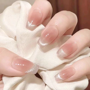 Miếng dán móng tay đeo mắt mèo kiểu Pháp thủ công làm móng tay cao cấp