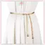JRP Nữ Thắt Lưng Thời Trang Sang Trọng Thiết Kế Thắt Lưng Retro Bạc Khắc Rỗng Dây Xích Dành Cho Nữ Thanh Lịch Tròn Kim Loại Nữ Thắt Lưng JRP