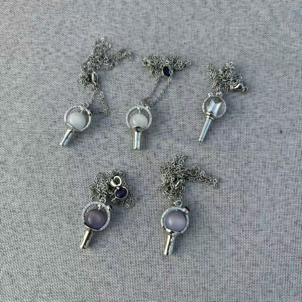 Kpop Idol BTS Army Bomb Dây chuyền Lightstick Charm Chain