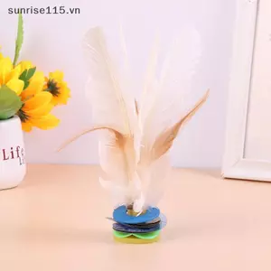 SRVN Ki Shuttlecos Lông ngỗng trắng Trung Quốc Thể dục Giải trí Bàn chân Thể thao Trò chơi đồ chơi ngoài trời.