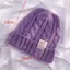 PNPIA- Mũ len mùa đông dành cho nữ Mũ dệt kim ấm áp Cặp đôi Mũ nữ ren dệt kim Beanie Chapeau Nữ Bonnet