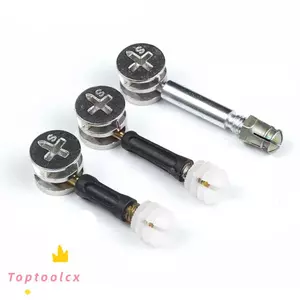 TOPTOOLCX Nội Thất Vít Ba Trong Một Tự Khai Thác Cần Bánh Xe Đai Ốc Kết Nối Bàn Cố Định Liên Kết Thanh Kết Nối