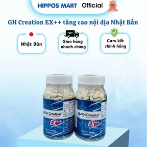 Viên Uống Hỗ Trợ Chiều Cao Nhật Bản GH Creation EX++ - HippoS Mart