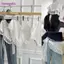 Váy gạc xếp lớp ren BORAGETE, Váy xếp chồng cô gái cay nhẹ Y2k, Quần kết hợp cổ điển Váy mở hình tam giác Khăn trùm đầu cô gái