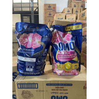 Nước Giặt OMO Matic 3.6 Hương Tinh Dầu Nước Hoa, Ngăn Mùi Ẩm Mốc cửa trước