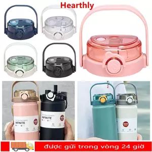 HEARTHLY 1 Chiếc Nắp Cốc, Phụ Kiện Chai Bắn Chống Tràn Nắp Chai, Cho 1300ml Tumber Therms Nắp Cốc