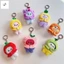 Búp bê nhồi bông trái cây Mini hình động vật Hàn Quốc dễ thương - Búp bê mặt dây chuyền hợp thời trang