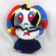 The Amazing Digital Circus Pomni Plushie Chú hề Sang Trọng Búp Bê Với Váy Thủy Thủ Nhiều Biểu Hiện