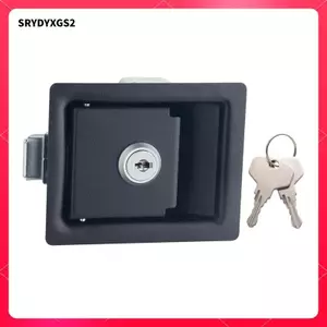 Khóa hộp với 2 phím Khóa bảng điều khiển Phần cứng Khóa cửa tủ điện cho xe kéo