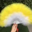 Quạt Gấp Sườn Xám Sàn Diễn Vũ Vũ Vũ Quạt Cổ Hanfu Nữ Lông Vũ Hiệu Suất Siêu Cổ Tích Phong Cách