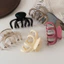 Kẹp-Nữ Trang Trí Trăm Cá Mập Lớn Kẹp Tóc Bề Mặt Đơn Giản Kẹp Tóc Tóc Đầu Sau Lấy Sáng Trận Đấu