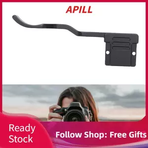 apill Tay cầm bằng hợp kim nhôm Yunseity với đế gắn giày nóng cho A7CII A7CR Phụ kiện được thiết kế hỗ trợ máy ảnh tiện dụng (Màu đen)